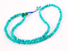 Load image into Gallery viewer, Aqua Agate Mala Necklace

