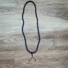 Load image into Gallery viewer, Black Agate Mala Necklace

