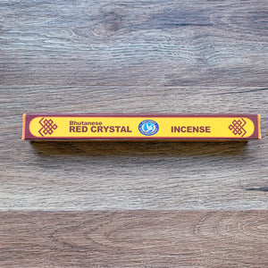 Bhutanese Red Crystal Healing Incense