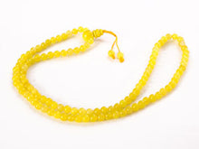 Load image into Gallery viewer, Yellow Jade Mala Necklace
